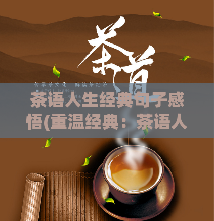 茶语人生经典句子感悟(重温经典：茶语人生启迪心灵)  第1张