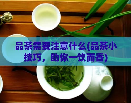 品茶需要注意什么(品茶小技巧，助你一饮而香)  第1张