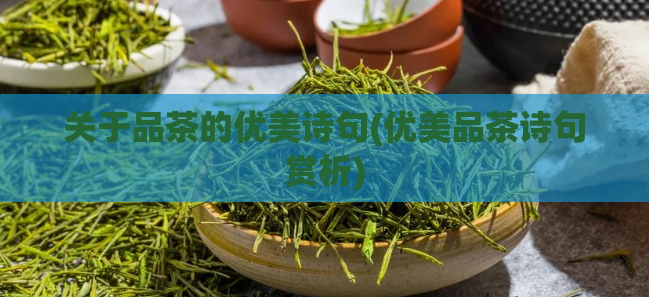 关于品茶的优美诗句(优美品茶诗句赏析)  第1张