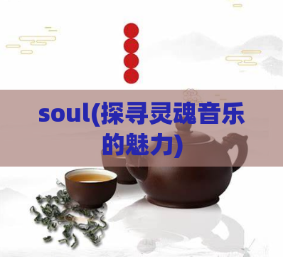 soul(探寻灵魂音乐的魅力)  第1张