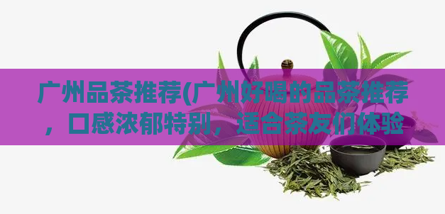 广州品茶推荐(广州好喝的品茶推荐，口感浓郁特别，适合茶友们体验)  第1张