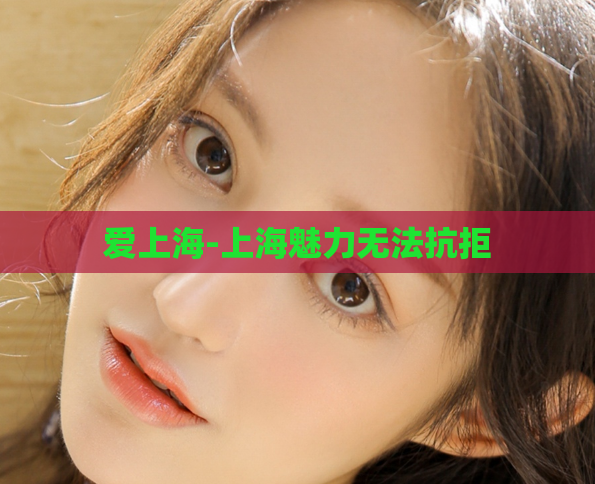 爱上海-上海魅力无法抗拒  第1张