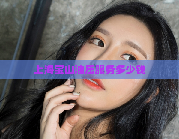 上海宝山油压服务多少钱 第1张 上海宝山油压服务多少钱 第1张