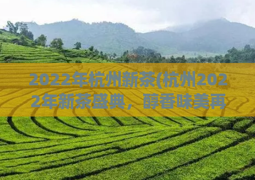 2022年杭州新茶(杭州2022年新茶盛典，醇香味美再展茶文化魅力)  第1张
