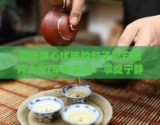 茶语静心优雅的句子早安图片大全(早安美图：享受宁静的茶语时光)  第1张