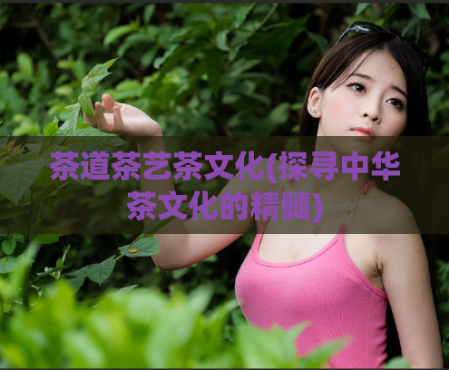 茶道茶艺茶文化(探寻中华茶文化的精髓)  第1张