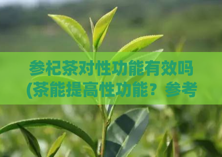 参杞茶对性功能有效吗(茶能提高性功能？参考研究。)  第1张