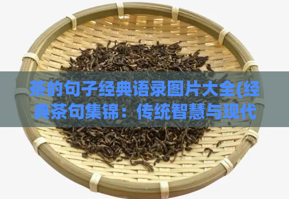 茶的句子经典语录图片大全(经典茶句集锦：传统智慧与现代时尚完美融合)  第1张